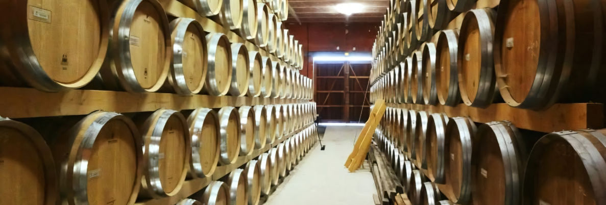 La famille Fort, producteur de cognac en Charente, devant le chai familial à Bellevigne.